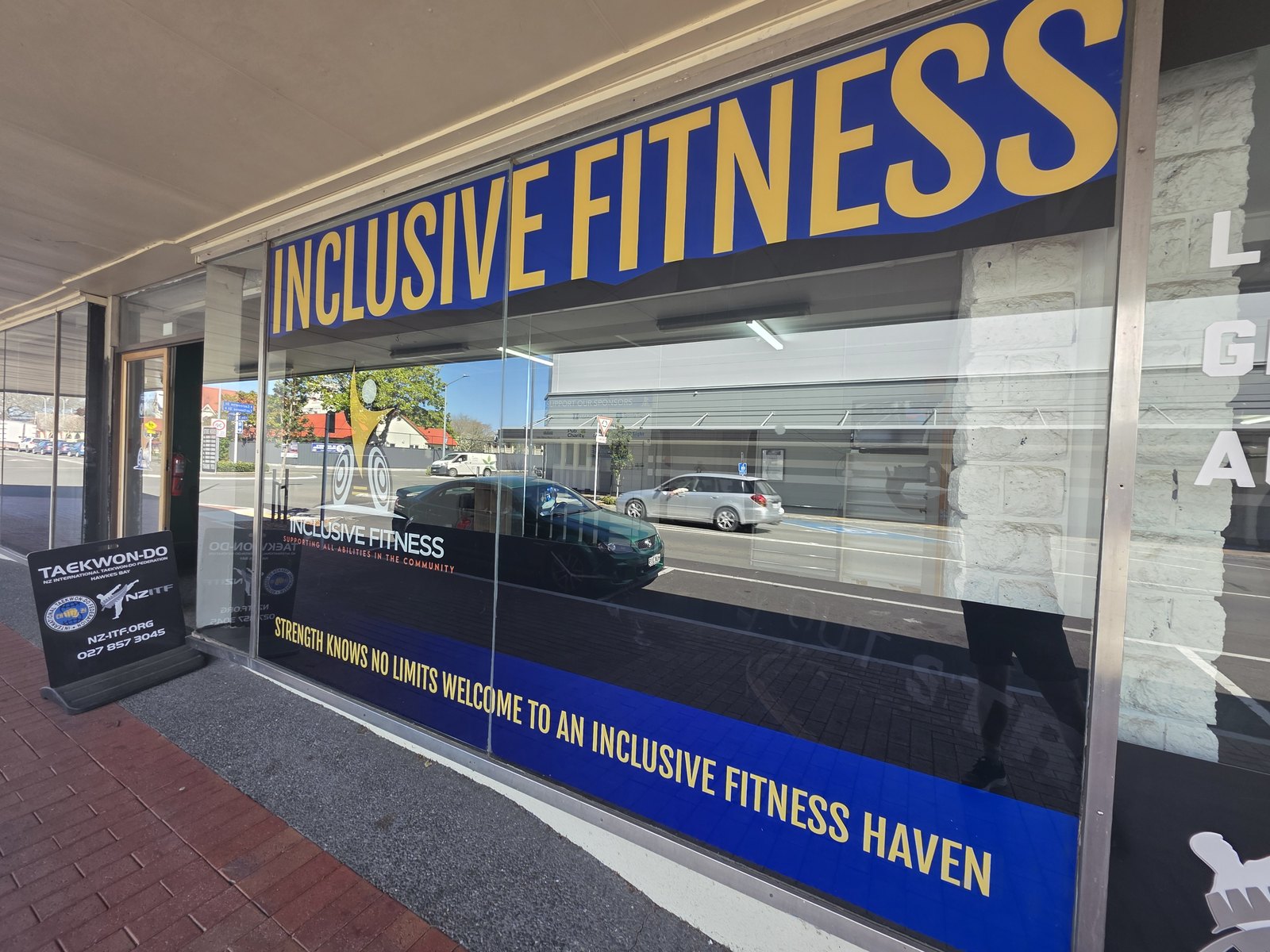 The Inclusive Fitness shopfront